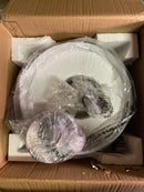 Progress Lighting P500325-009 Transitional One Light Pendant from Hinton Collection in Pewter, Nickel, Silver Finish, 12.75x12.25x12.25