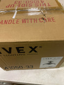 Aviance lighting HD87378 Hansberry 11.75 in. 1-Light Soft Gold Teardrop Semi Flush Mount