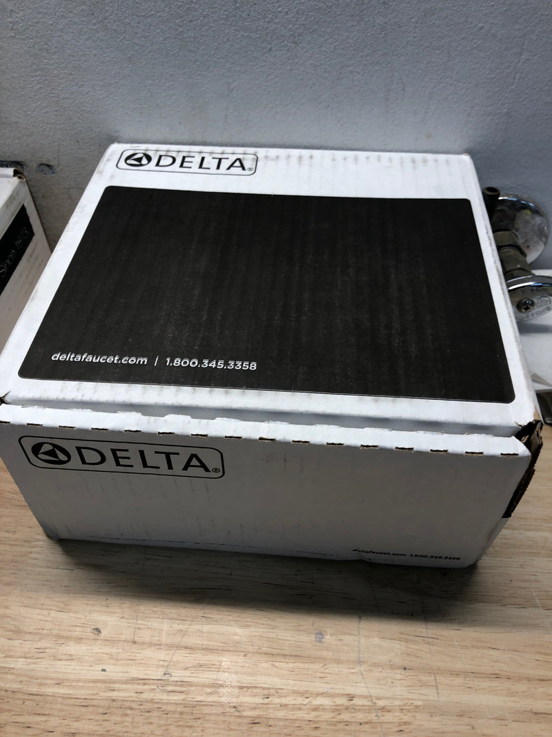 Delta T14267-SS Ara 1-Handle Shower Faucet Trim Kit in Stainless Featuring H2Okinetic (Valve Not Included)