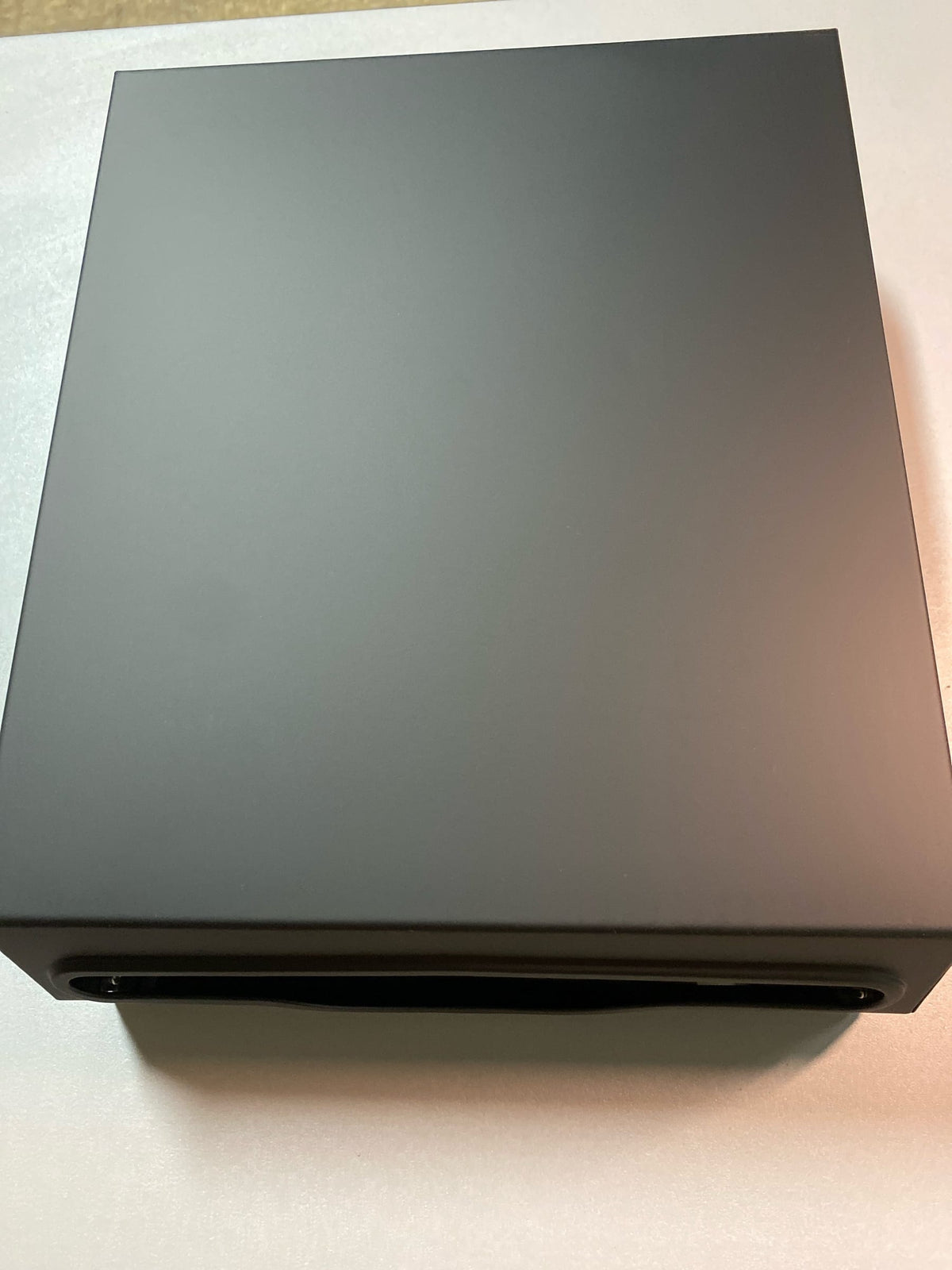 ASI 10-0210-41 Surface Mounted Vertical C-Fold Paper Towel Dispenser - Matte Black