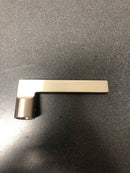 Baldwin FDSQUCRR150 Square Non-Turning Two-Sided Through-Door Dummy Door Lever Set from the Reserve Collection - Satin Nickel