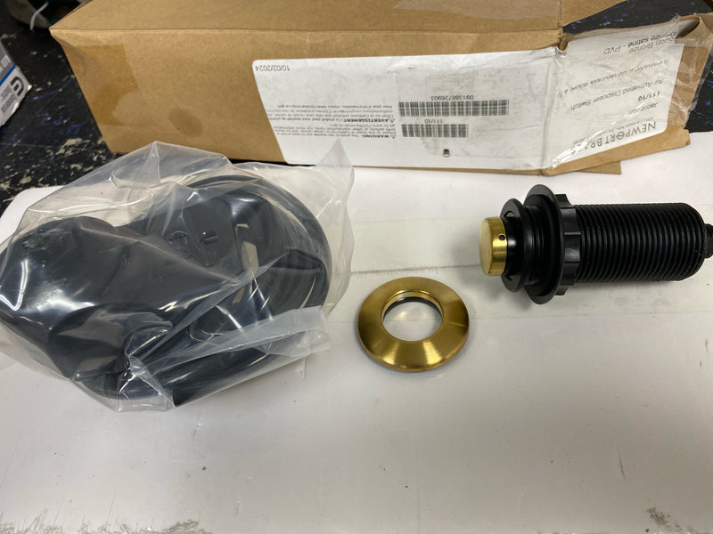 Newport Brass 111/10 East Linear Air Activated Disposer Switch - Satin Bronze (PVD)