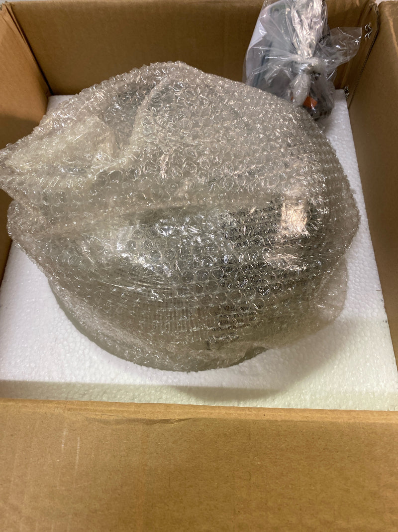 Progress Lighting P3740-81 Med Flush Mount, 2-75-watt, Antique Nickel