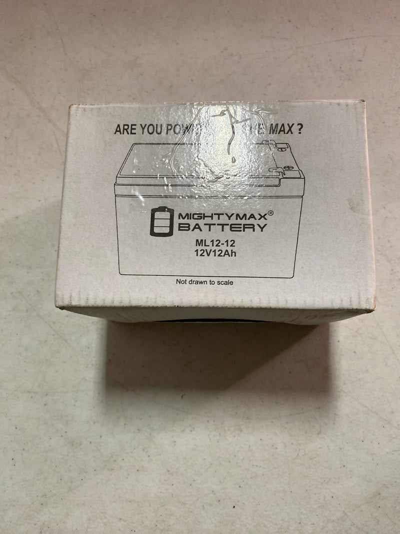 Mighty max battery MAX3571365 12-Volt 12Ah Replacement Battery for APC Back-UPS ES 750 BB BE750BB