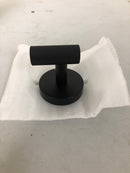 BA108A02BK-Canarm Inc-Varen - Robe Hook-2.25 Inches Tall and 2.13 Inches Wide-Matte Black Finish