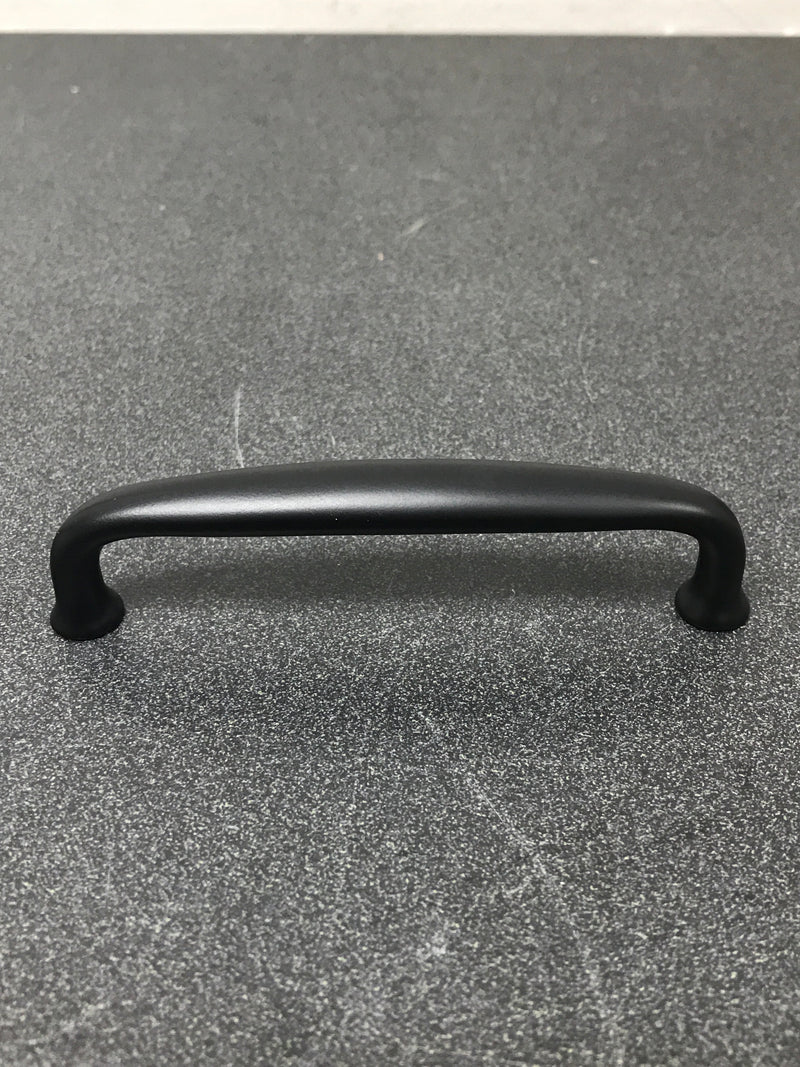 Top Knobs M1682 Dakota 4 Inch Center to Center Handle Cabinet Pull - Flat Black