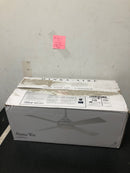 Minka-aire F523L-ABD Aluma Wet 52 in. Integrated LED Indoor/Outdoor Brushed Aluminum Ceiling Fan with Remote