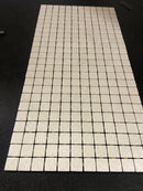 Daltile D03711MS1P Keystones Unglazed Pepper White 12 in. x 24 in. x 6 mm Porcelain Mosaic Floor and Wall Tile (24 sq. ft. / case)