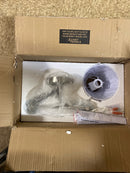 Elegant Lighting LD7022W15SN Bethany 2 Light 17" Wide Vanity Light - Satin Nickel / White