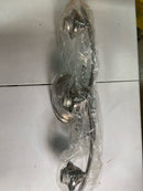 Progress Lighting P3192-09 Trinity 3 Light Bathroom Vanity Light with Etched Glass Shades - 24" Wide - Brushed Nickel