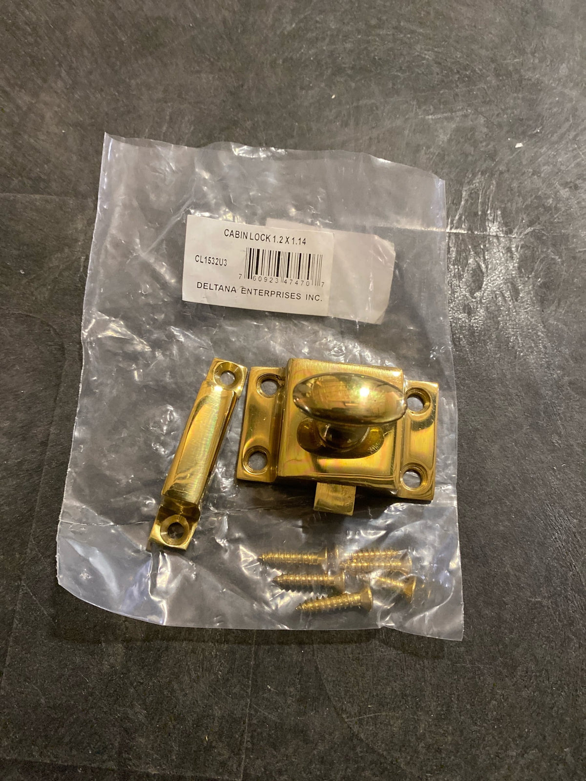 Deltana CL1532U3 1.2-Inch x 1.8-Inch Cabinet Lock