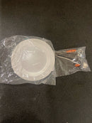 Nora Lighting NLOPAC-R6REGT2427W Opal 6" LED Flush Mount Ceiling Fixture - White