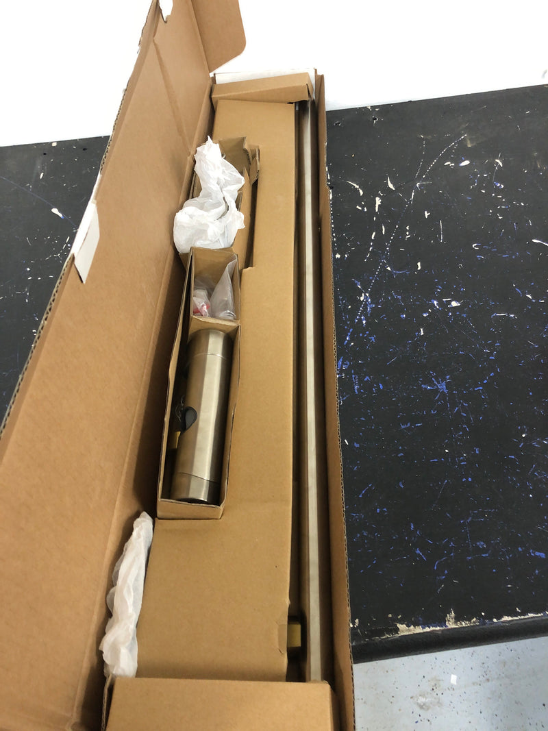 Kohler K-26314-BN Statement 31-1/2" Deluxe Slidebar With Integrated Water Supply - Vibrant Brushed Nickel