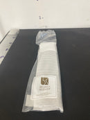 Belwith Keeler B077464-SN Brownstone 8-13/16" Center to Center Slim Grip Cabinet Handle / Drawer Pull - Satin Nickel