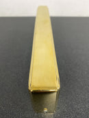 Emtek 86078US3NL Wilshire 8 Inch Center to Center Door Pull from the Classic Brass Collection - Unlacquered Brass