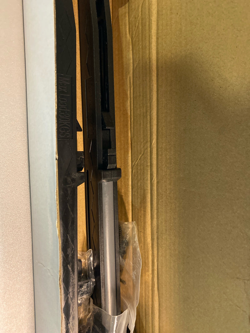 Signature Hardware Barn Door Soft Close Kit - Black , MODEL: HBD5911BK