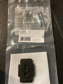 Belwith Keeler B077995MB Coventry Collection Knob Backplate 1-3/4 Inch x 1-1/4 Inch Matte Black Finish