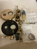Delta T27T984-CZ-PR Broderick 17T Series Thermostatic Valve Trim with Integrated Volume Control and 6 Function Diverter for Three Shower Applications - Less Rough-In - Lumicoat Champagne Bronze