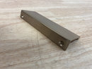 Miseno MCPEP1419CPG Mulberry 4-3/16 Inch Center to Center Finger Cabinet Pull - Champagne Bronze