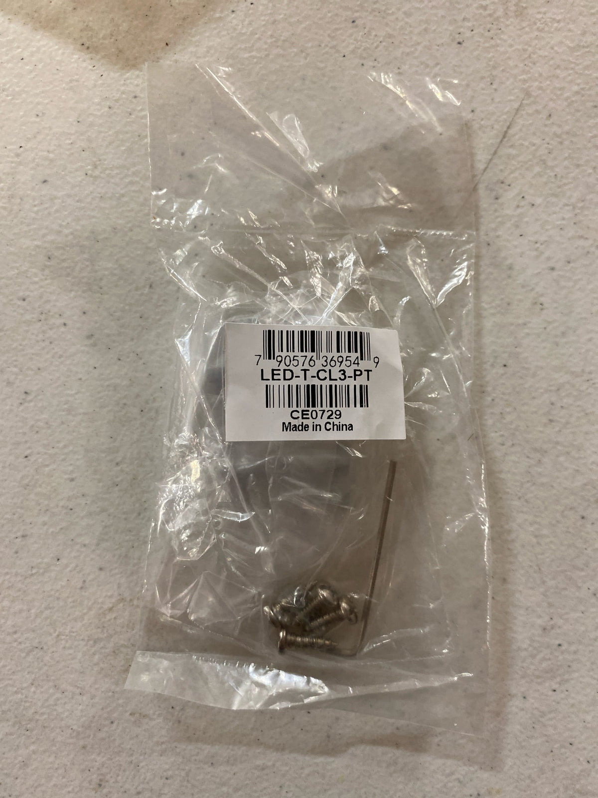 WAC Lighting LED-T-CL3-PT InvisiLED Aluminum Channel Mounting Hardware - N/A