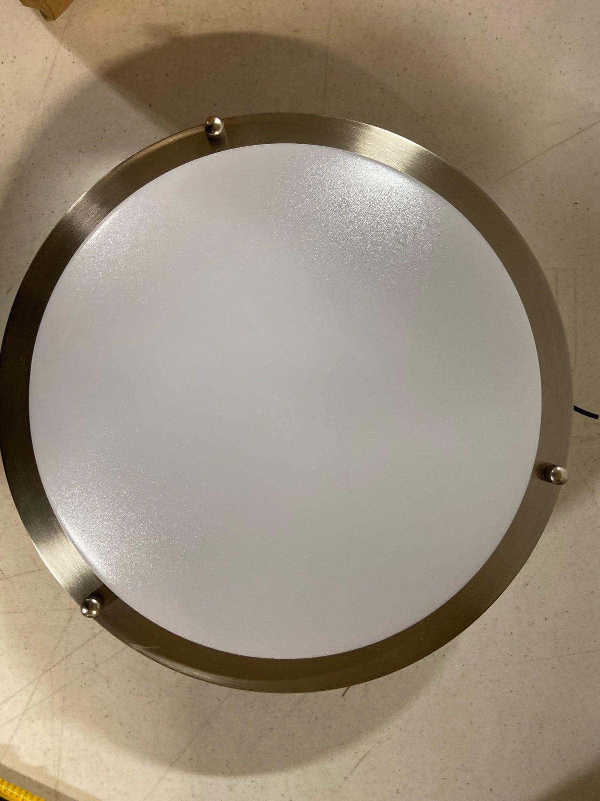 Miseno ML14291-BN 12" Wide LED Flush Mount Drum Ceiling Fixture - Brushed Nickel