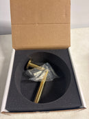 Newport Brass 36-27/03N Keaton Toilet Tissue Holder Single Post - Polished Brass Uncoated (Living)