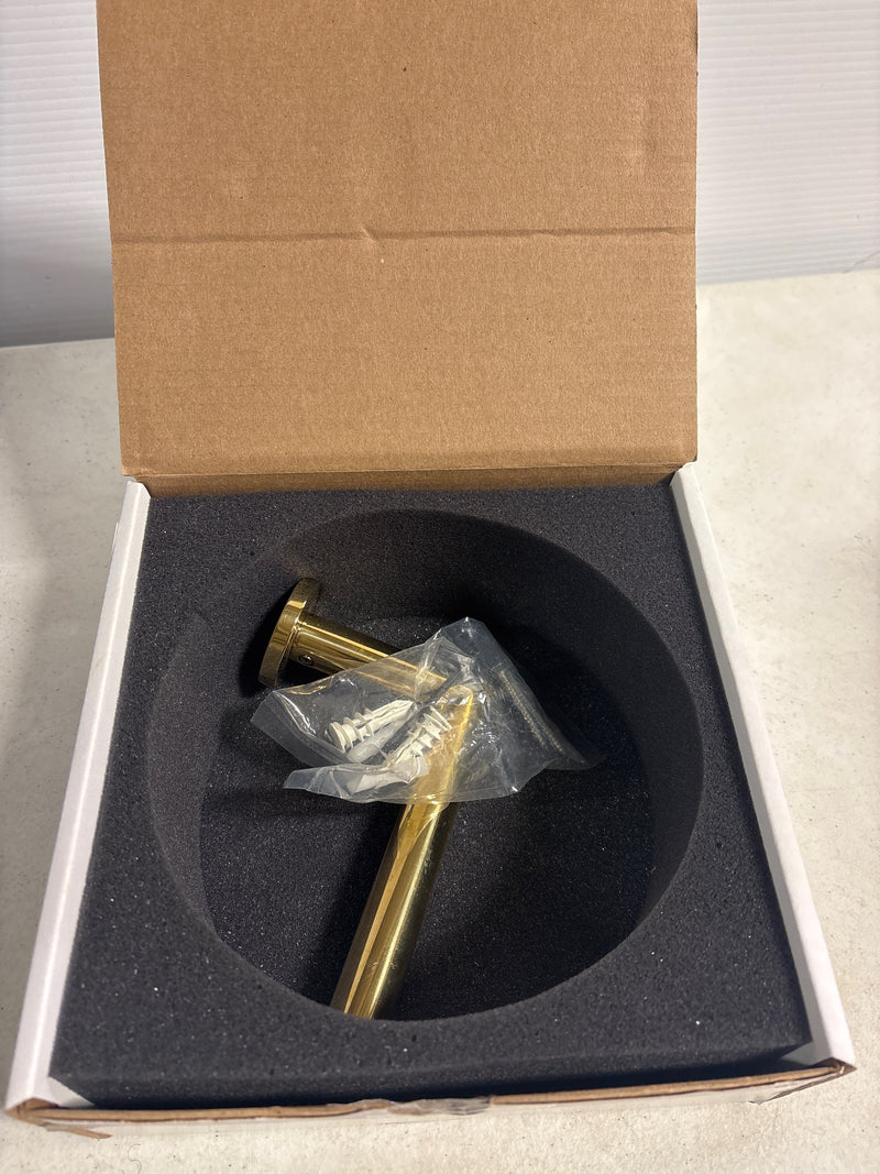 Newport Brass 36-27/03N Keaton Toilet Tissue Holder Single Post - Polished Brass Uncoated (Living)