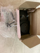 Kwikset 334SQT-514 Square Passage Hall/Closet Pocket Door Lock - Iron Black