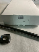 Brizo 83867-BNX Allaria 13" Wall mount Shower Arm and Flange - Brilliance Black Onyx