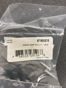 Emtek 87160US19 Edge 1 Inch Center to Center Finger Cabinet Pull - Flat Black