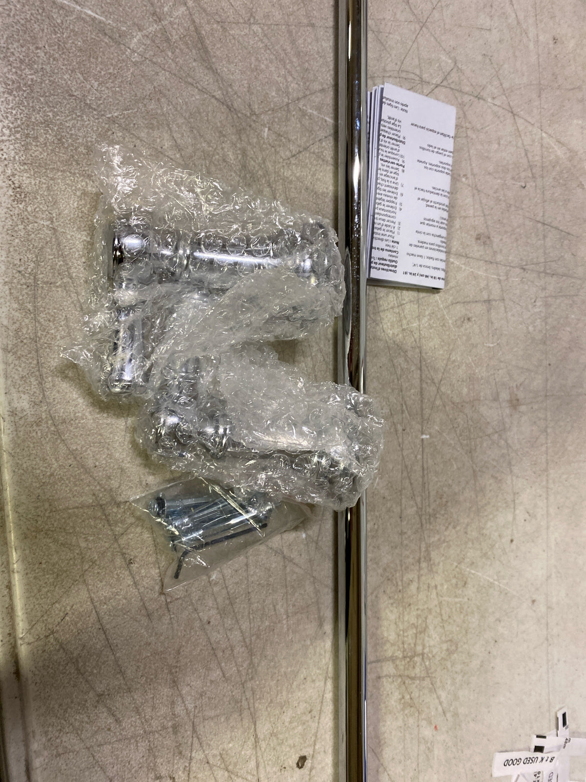 Moen YB8424CH Weymouth 24 in. Wall Mounted Single Towel Bar in Chrome