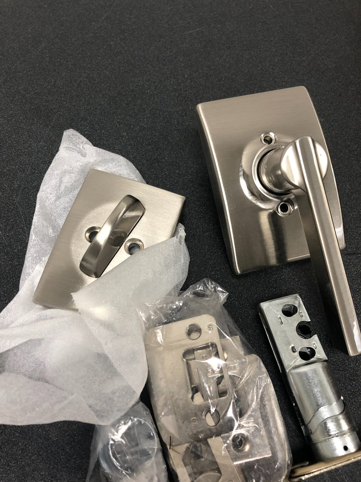 Schlage F59LAT619 Latitude Single Cylinder Interior Pack - Exterior Handleset Sold Separately - Satin Nickel