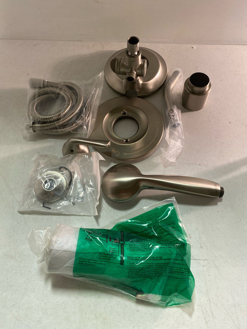 Delta 144840-SP-I Arvo In2ition Two-in-One Single-Handle 4-Spray Tub and Shower Faucet in Spotshield Brushed Nickel (Valve Included)