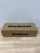 Kwikset 800HELIP-514S.STRKP Hawthorne Sectional Single Cylinder Keyed Entry Exterior Pack Handleset with SmartKey - Matte Black