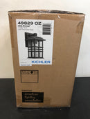 Kichler Beacon Square Single Light 12" Tall Outdoor Wall Sconce