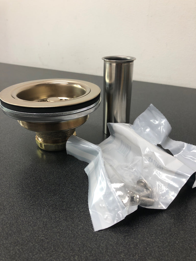 KOHLER K-8801-BV Duostrainer Sink Strainer, Vibrant Brushed Bronze,1.5"
