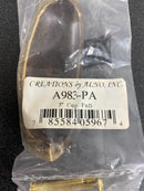 Alno A983-PA Royale 3 Inch Center to Center Cup Cabinet Pull - Polished Antique