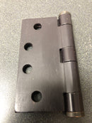 Deltana S44HD10B 4" x 4" Square Corner Plain Bearing Mortise Hinge - Pair - Oil Rubbed Bronze