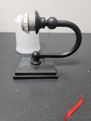 Signature Hardware 427951 Antonia Single Light 5" Wide Bathroom Sconce with Frosted Glass Shade - Bronze