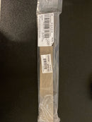 Emtek 87150US15 Modern Edge 12 Inch Center to Center Finger Cabinet Pull from the Contemporary Collection - Satin Nickel
