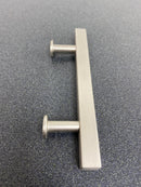 Brainerd p37333w-ss 3"  stainless steel square bar cabinet pull