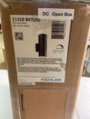 11310BKTLED-Kichler Lighting-20W Led Medium Outdoor Wall Lantern - With Utilitarian Inspirations - 12.25 Inches Tall By 5 Inches Wide