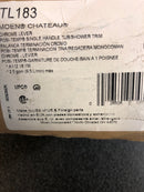 Moen TL183 Posi-Temp Pressure Balanced Tub and Shower Trim with 2.5 GPM Shower Head and Tub Spout from the Chateau Collection (Less Valve) - Chrome