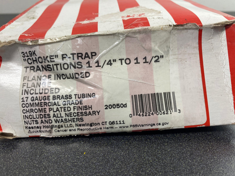 Keeney 1-1/2-in Brass P-Trap