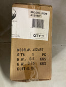 TRANS GLOBE Imports 4124 RT One Light Bulkhead from Fringe Collection 4.00 inches