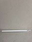 Easy Track RR1036 35 Inch Wardrobe Rods with Mounting Brackets for Easy Track Closet System - Pair - White