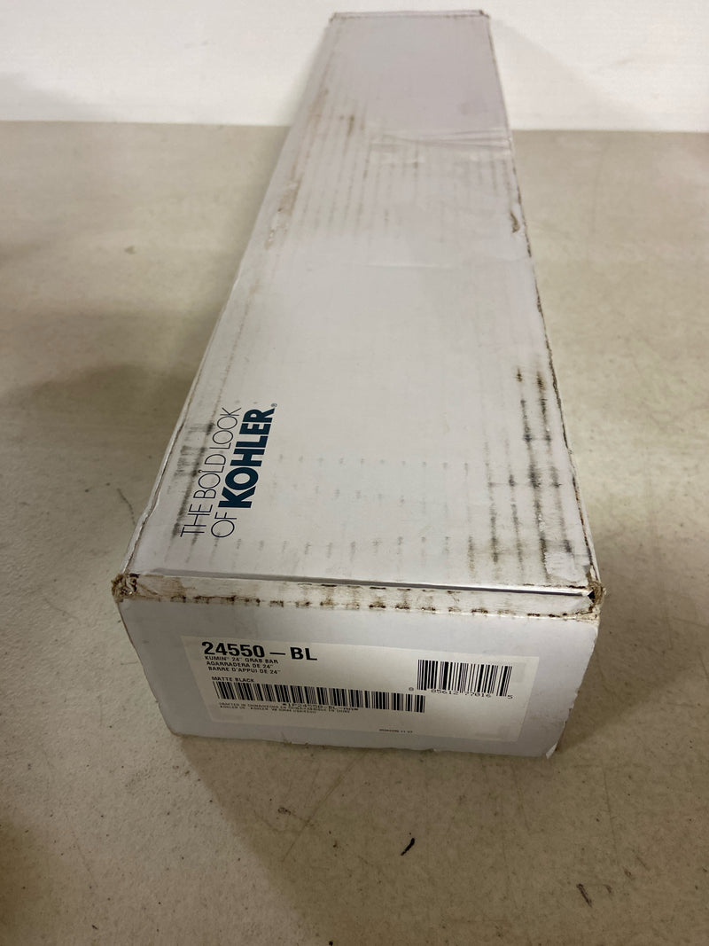 Kohler K-24550-BL Kumin Towel Bar, Matte Black