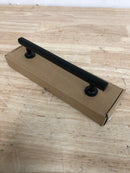 Emtek 86266US19 Trinity 6 Inch Center to Center Handle Cabinet Pull from the Contemporary Collection - Flat Black