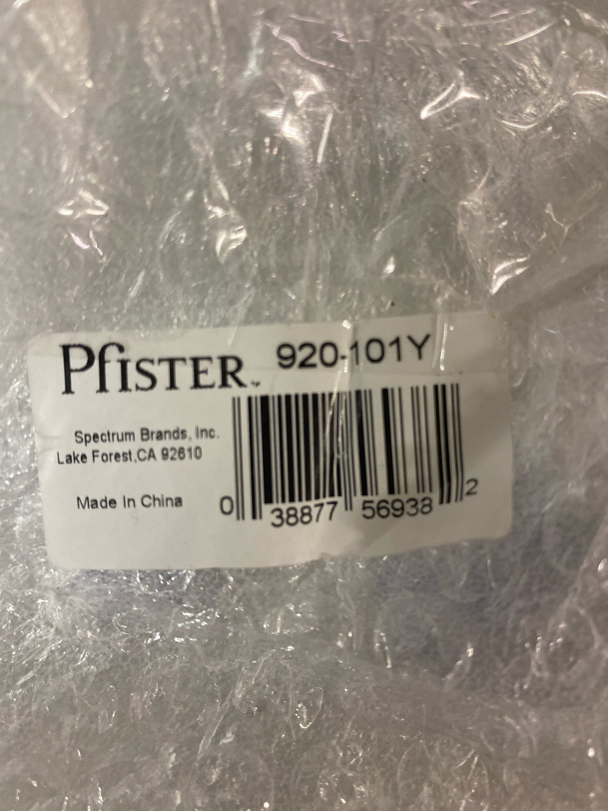 Pfister 920101Y Tub Spout