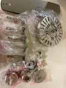 Quorum International 7052-65 Breeze 52" 5 Blade Indoor Ceiling Fan - Satin Nickel